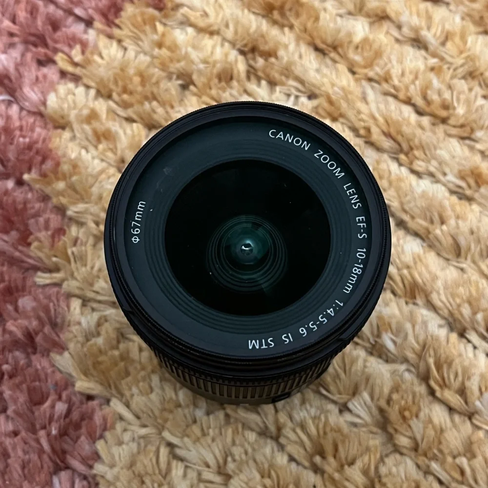 Canon EFS 10-18mm STM Lens